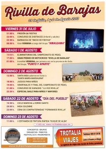 Programa Fiestas Rivilla 2015