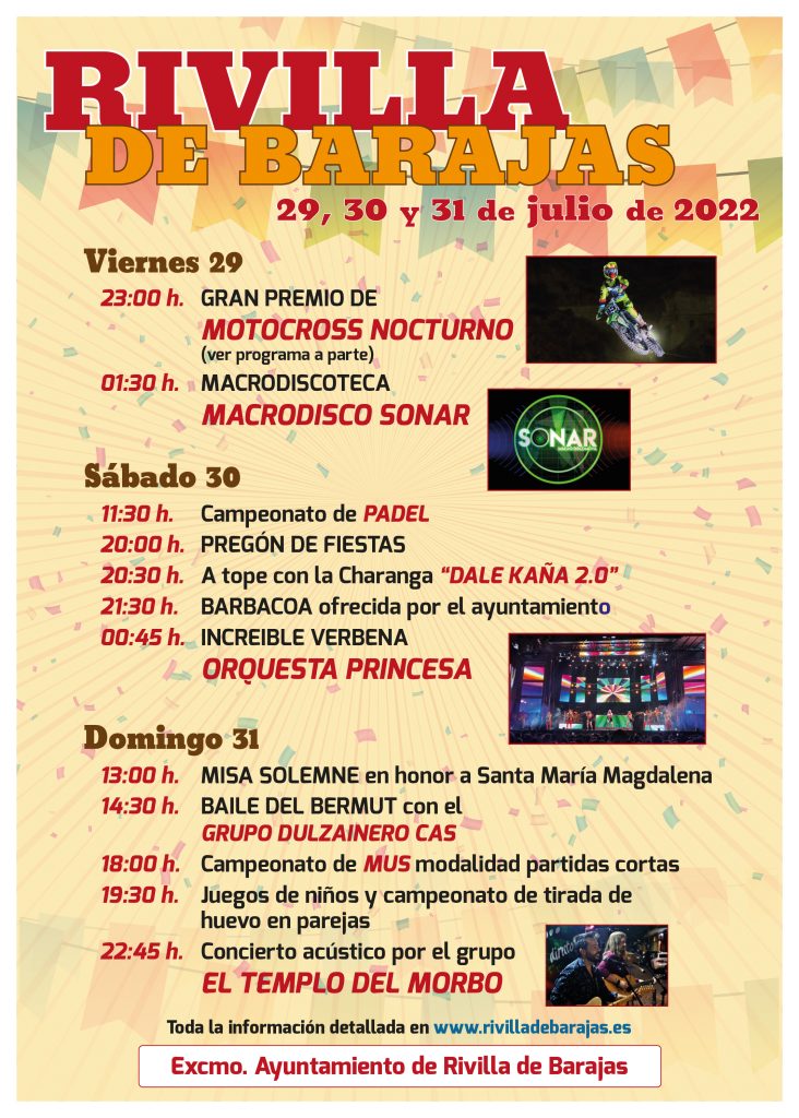 Cartel Fiestas Rivilla 2022